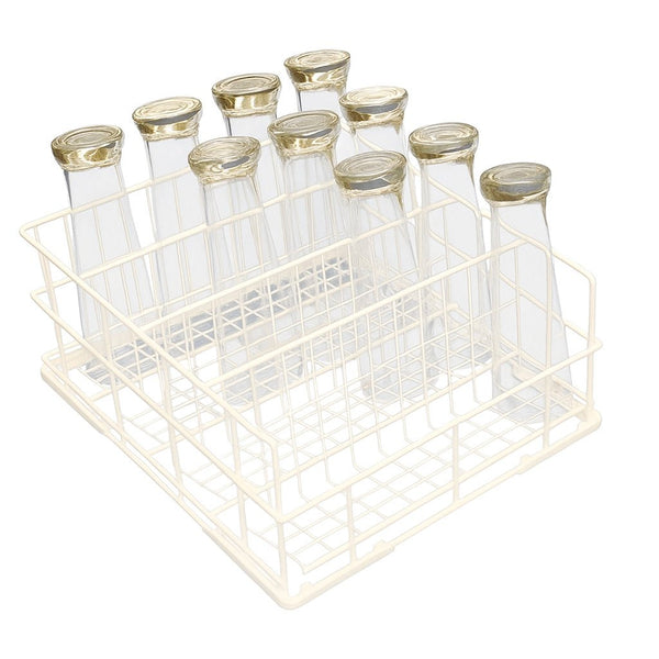 Eurodib Lamber Stainless Steel Dishwasher Inclined Glass Rack (CC00075) - iFoodservice Online