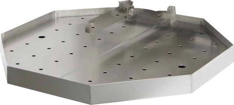 Eurodib Visvardis Bottom Tray 8 for Gd4 Gas Doner (VGB4 TRAY) - iFoodservice Online