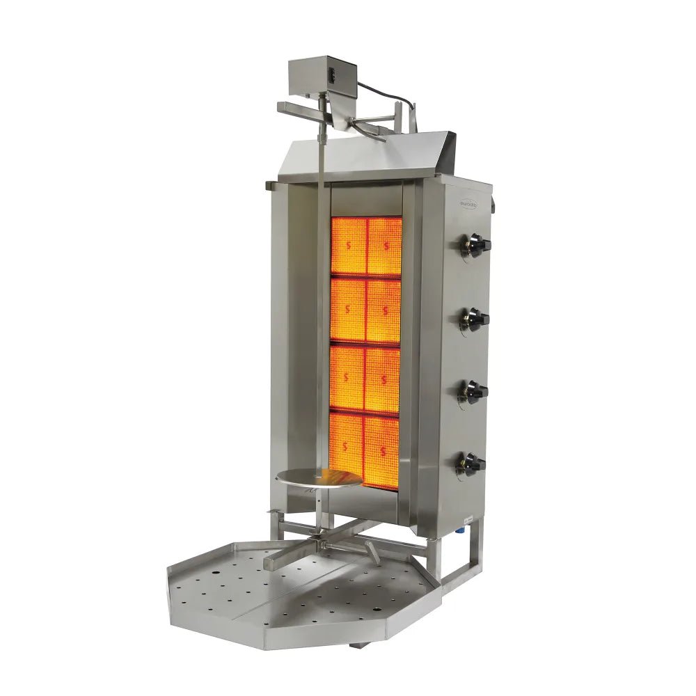 Eurodib Visvardis Gas Doner Grill Machine 4gd Ul (VGB4) - iFoodservice Online
