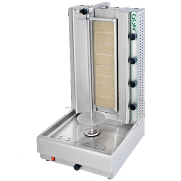 Eurodib Visvardis Gas Shawarma and Gyro Machine (155 to 200lbs), (DG10A N) - iFoodservice Online
