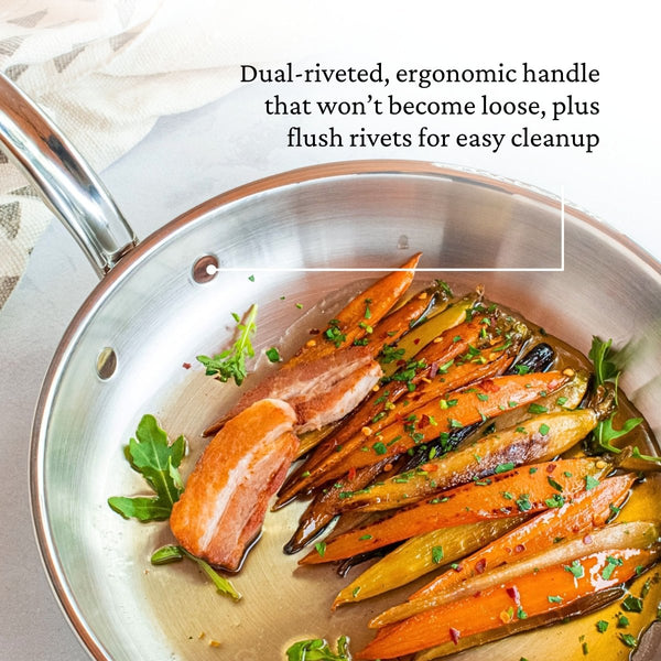 Hestan CopperBond® 11" Induction Copper Skillet (31590) - iFoodservice Online
