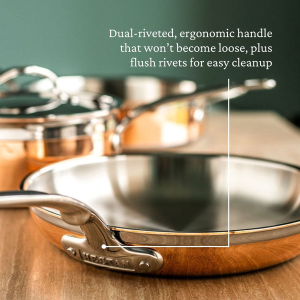 Hestan CopperBond® 11" Induction Copper Skillet (31590) - iFoodservice Online