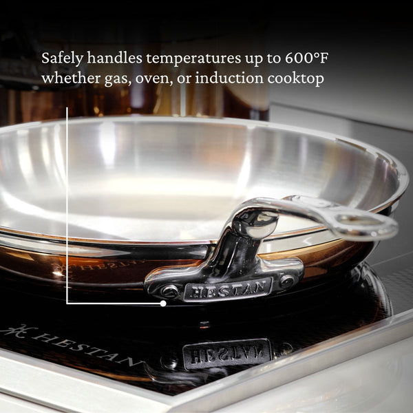 Hestan CopperBond® 11" Induction Copper Skillet (31590) - iFoodservice Online