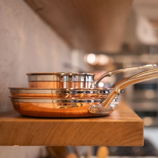 Hestan CopperBond® 12.5" Induction Copper Skillet (31591) - iFoodservice Online