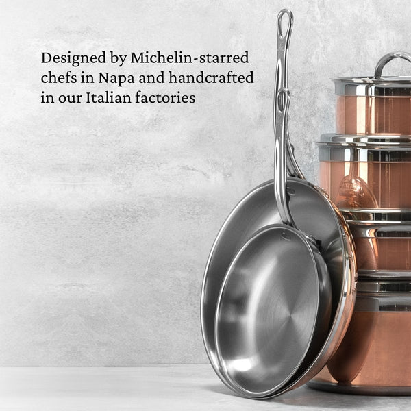 Hestan CopperBond® 2-Quart Induction Copper Saucepan with Lid (31594) - iFoodservice Online