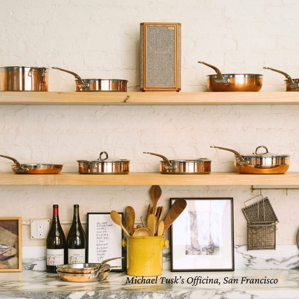 Hestan CopperBond® 5-Quart Induction Copper Essential Pan with Lid (31601) - iFoodservice Online