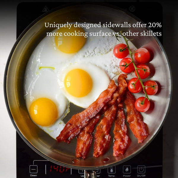 Hestan CopperBond® Aura™ 11" Professional Copper Skillet (31848) - iFoodservice Online