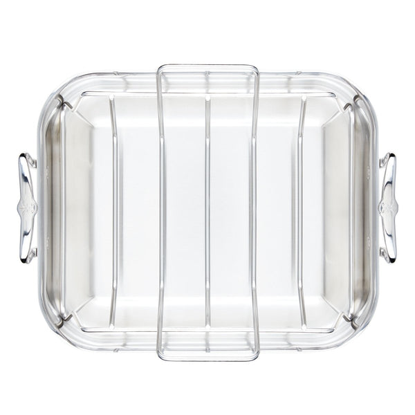 Hestan Hestan Provisions Polished Stainless-Steel Roaster:Large (31789) - iFoodservice Online