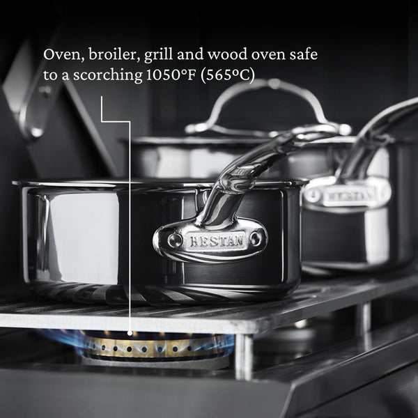 Hestan NanoBond® Molecular Titanium 2-Quart Saucepan with Lid (60022) - iFoodservice Online