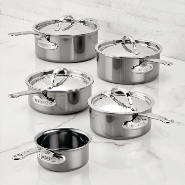 Hestan NanoBond® Molecular Titanium 3-Quart Saucepan with Lid (60023) - iFoodservice Online