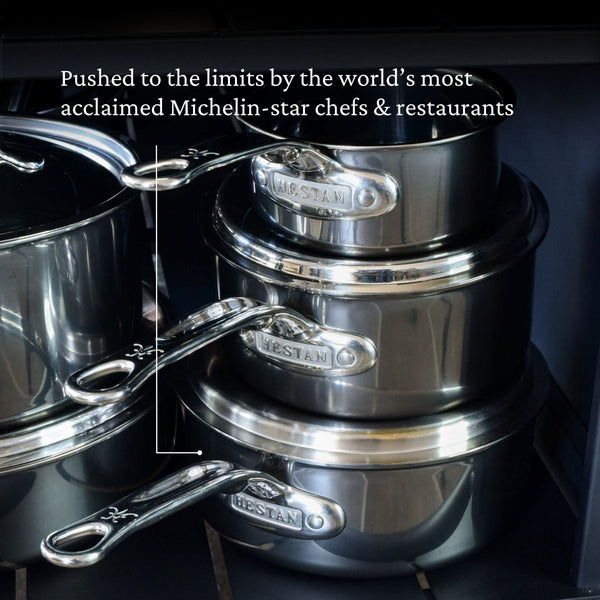 Hestan NanoBond® Molecular Titanium 3-Quart Saucepan with Lid (60023) - iFoodservice Online