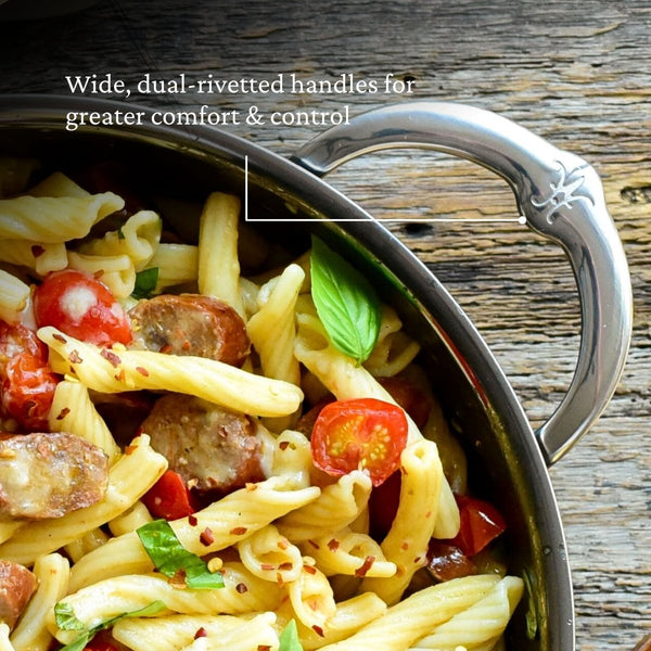 Hestan NanoBond® Molecular Titanium 3.5-Quart Sauteuse Braiser (60027) - iFoodservice Online