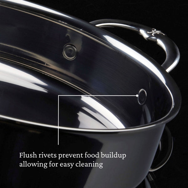 Hestan NanoBond® Molecular Titanium 5-Quart Dutch Oven w/Dome Lid (60043) - iFoodservice Online