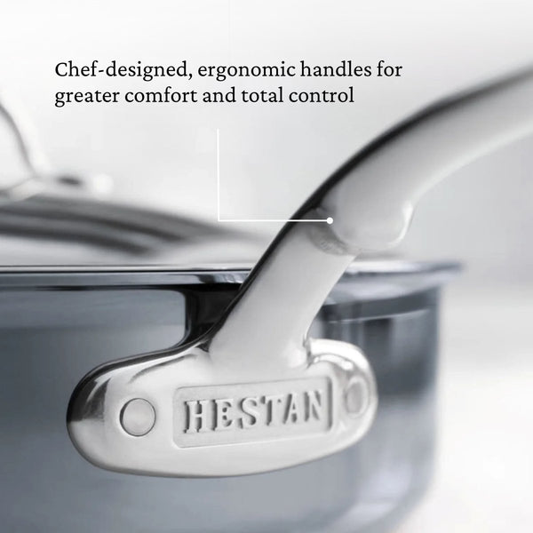 Hestan NanoBond® Molecular Titanium 5-Quart Essential Pan with Lid (60032) - iFoodservice Online