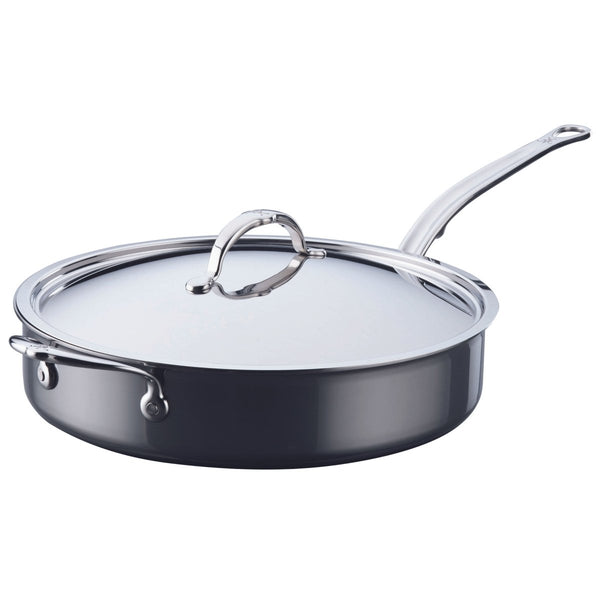 Hestan NanoBond® Molecular Titanium 5-Quart Sauté Pan with Lid (60028) - iFoodservice Online