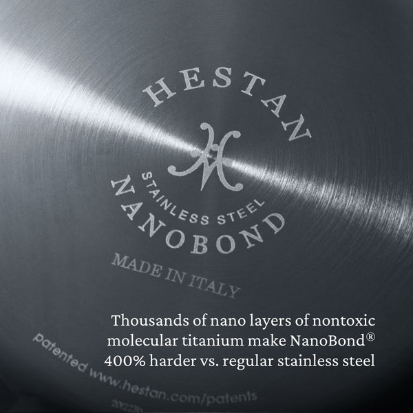 Hestan NanoBond® Molecular Titanium 5-Quart Sauté Pan with Lid (60028) - iFoodservice Online