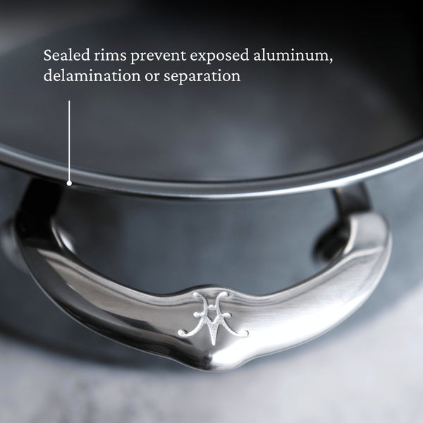 Hestan NanoBond® Molecular Titanium 5-Quart Sauté Pan with Lid (60028) - iFoodservice Online