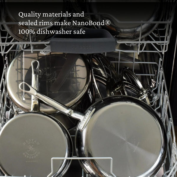 Hestan NanoBond® Molecular Titanium Stainless Steel 11" Skillet (60030) - iFoodservice Online