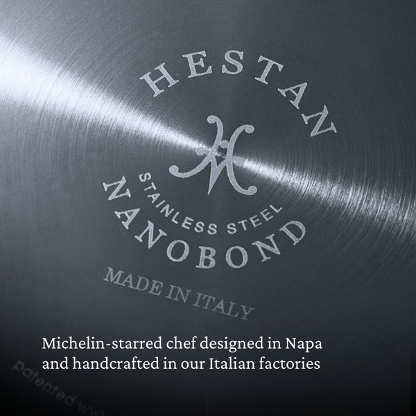 Hestan NanoBond® Molecular Titanium Stainless Steel 8.5" Skillet (60029) - iFoodservice Online