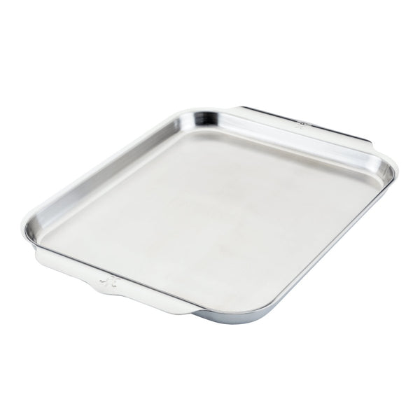 Hestan OvenBond® 12" x 15" Tri-ply Clad Stainless Steel Medium Sheet Pan (48670) - iFoodservice Online