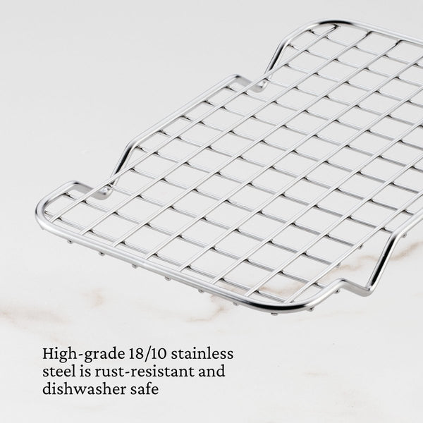 Hestan OvenBond® 6" x 9" Tri-ply Clad Stainless Steel Eighth Sheet Pan with Rack (54317) - iFoodservice Online