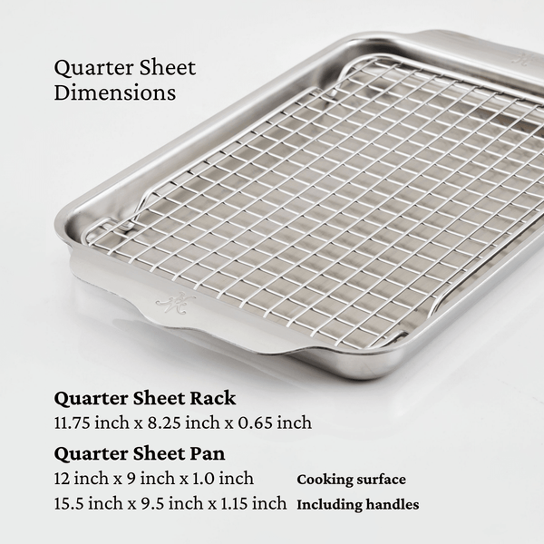 Hestan OvenBond® 7-Piece Tri-ply Clad Stainless Steel Gourmet Essentials Ovenware Set (50421) - iFoodservice Online