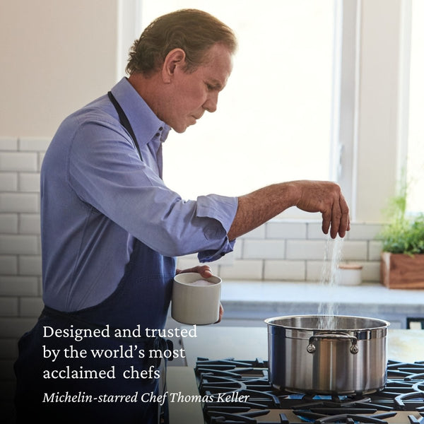 Hestan ProBond® Forged 10-Piece Professional Clad Stainless Steel Cookware Set with TITUM® Nonstick (31644) - iFoodservice Online
