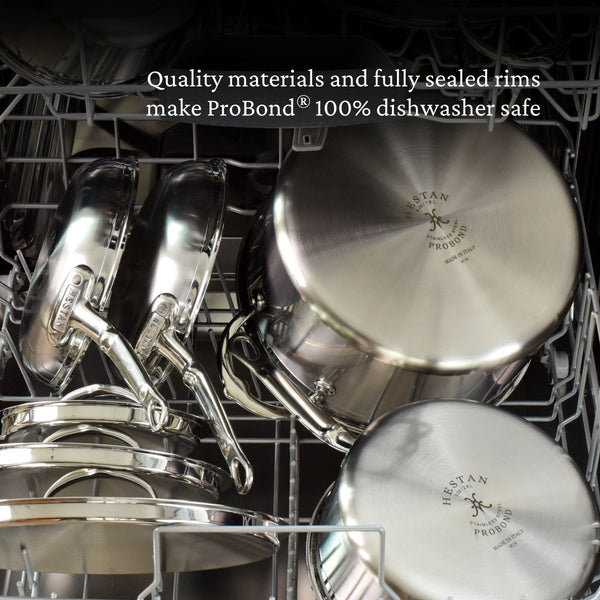 Hestan ProBond® Forged 11" Professional Clad Stainless Steel Skillet (31574) - iFoodservice Online