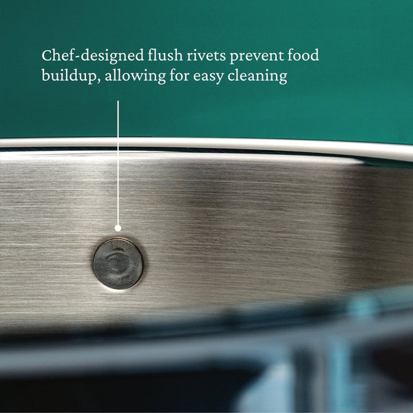 Hestan ProBond® Forged 11" Professional Clad Stainless Steel Skillet (31574) - iFoodservice Online