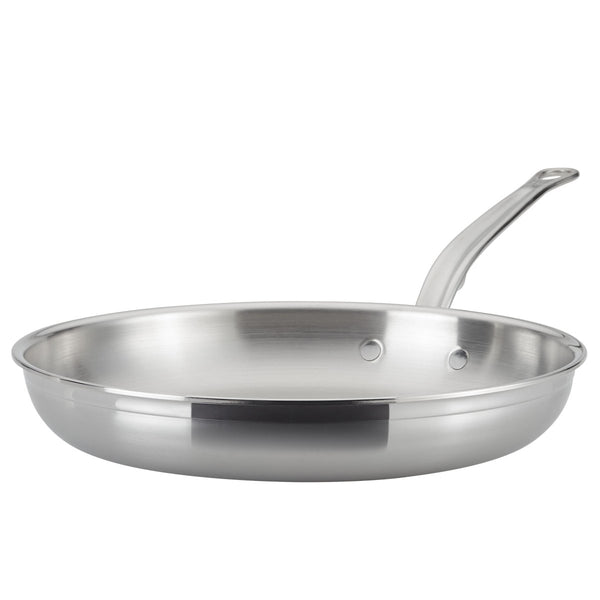 Hestan ProBond® Forged 12.5" Professional Clad Stainless Steel Skillet (31576) - iFoodservice Online