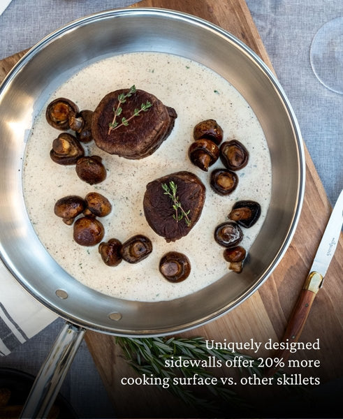 Hestan ProBond® Forged 6-Piece Professional Clad Stainless Steel Cookware Set (V09672) - iFoodservice Online