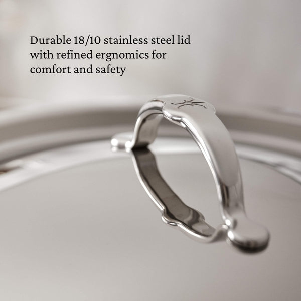 Hestan ProBond® Luxe 10-Piece Professional Clad Stainless Steel Cookware Set (31768) - iFoodservice Online