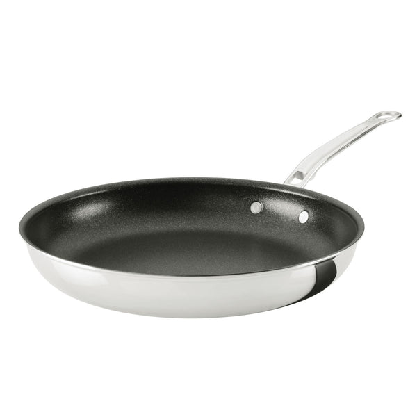 Hestan ProBond® Luxe 12.5" Professional Clad Stainless Steel Skillet with TITUM Nonstick (31787) - iFoodservice Online
