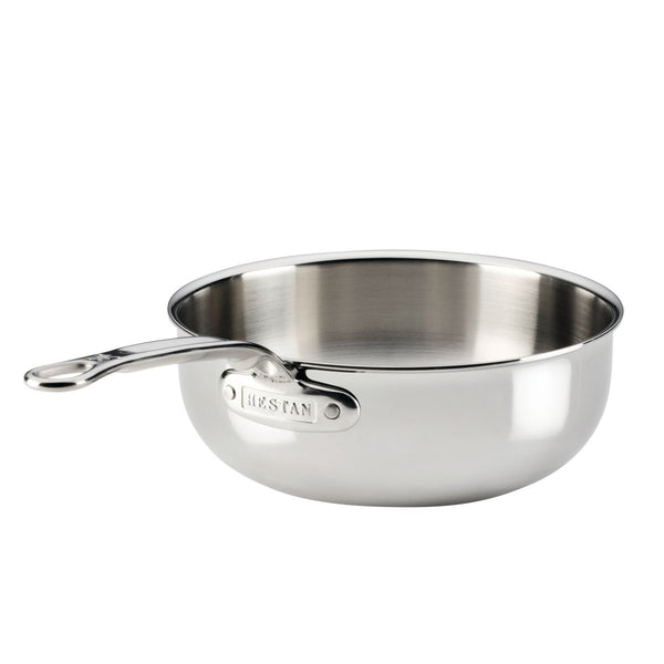 Hestan ProBond® Luxe 3.5-Quart Professional Clad Stainless Steel Essential Pan with Lid (31777) - iFoodservice Online