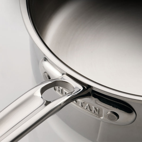 Hestan ProBond® Luxe 4-Piece Polished Clad Stainless Steel Saucepan Set, 1.5qt. & 3qt. (1370494) - iFoodservice Online