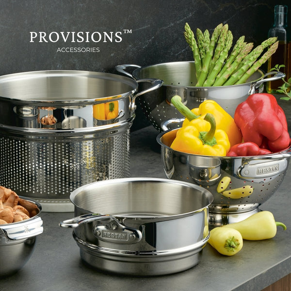 Hestan Provisions 8-Quart Stainless Steel Pasta Insert (71048) - iFoodservice Online