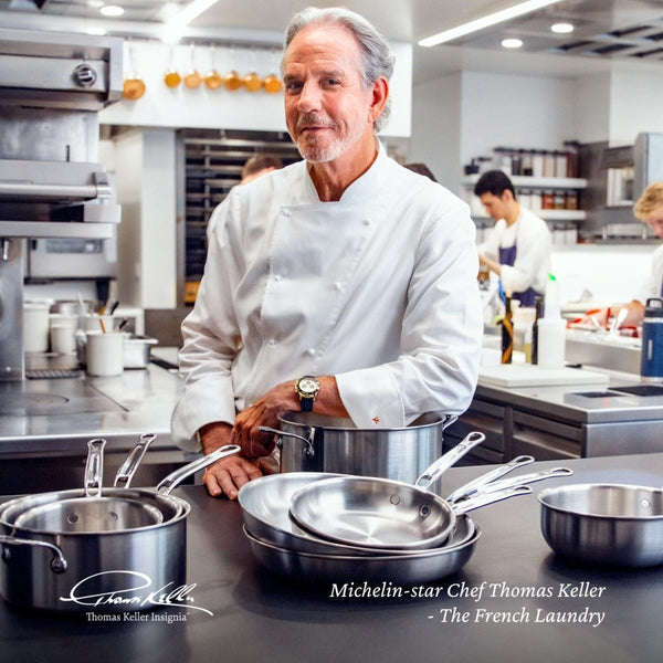 Hestan Thomas Keller Insignia™ 11-Piece Stainless Steel Cookware Set (31015) - iFoodservice Online