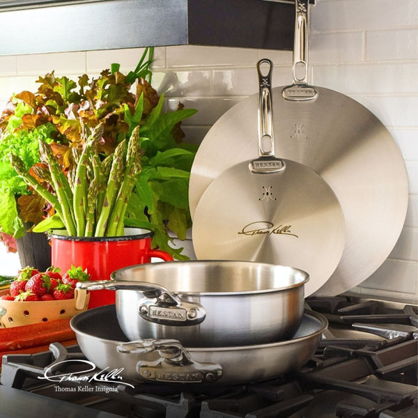 Hestan Thomas Keller Insignia™ 11-Piece Stainless Steel Cookware Set (31015) - iFoodservice Online
