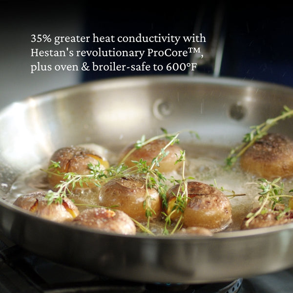 Hestan Thomas Keller Insignia™ 12.5" Stainless Steel Skillet (31030) - iFoodservice Online