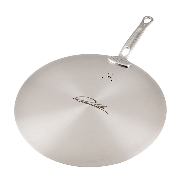 Hestan Thomas Keller Insignia™ 12.5" Stainless SteelUniversal Lid (71016) - iFoodservice Online