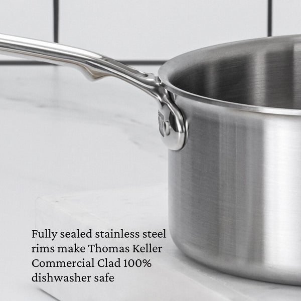 Hestan Thomas Keller Insignia™ 1.5-Quart Stainless Steel Saucepan (31017) - iFoodservice Online