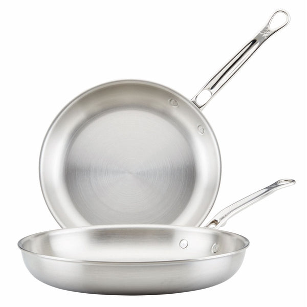 Hestan Thomas Keller Insignia™ 2-Piece Stainless Steel Skillet Set (11" & 12.5") (31013) - iFoodservice Online