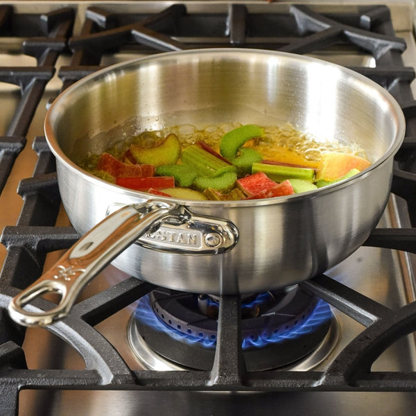 Hestan Thomas Keller Insignia™ 2-Quart Stainless Steel Saucier (31020) - iFoodservice Online