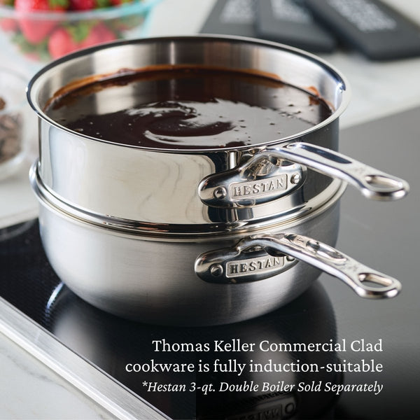 Hestan Thomas Keller Insignia™ 2-Quart Stainless Steel Saucier (31020) - iFoodservice Online