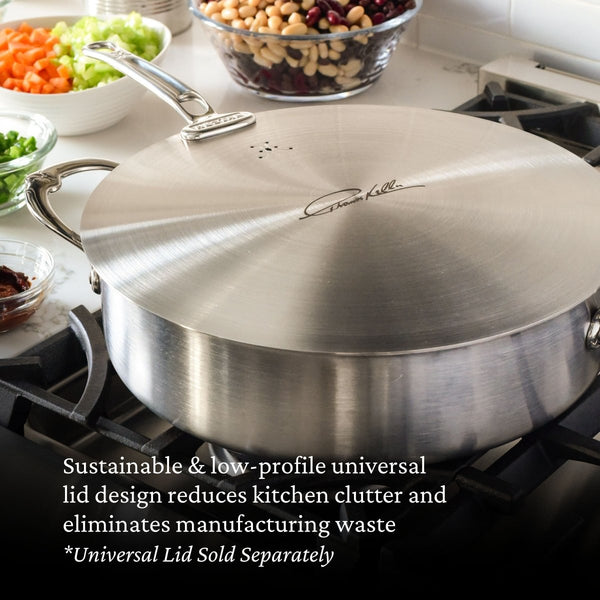 Hestan Thomas Keller Insignia™ 6-Quart Stainless Steel Rondeau (31025) - iFoodservice Online