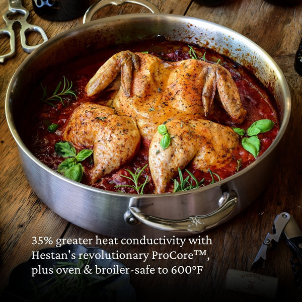 Hestan Thomas Keller Insignia™ 6-Quart Stainless Steel Rondeau (31025) - iFoodservice Online