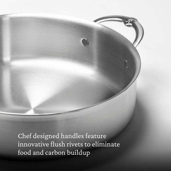 Hestan Thomas Keller Insignia™ 6-Quart Stainless Steel Rondeau (31025) - iFoodservice Online
