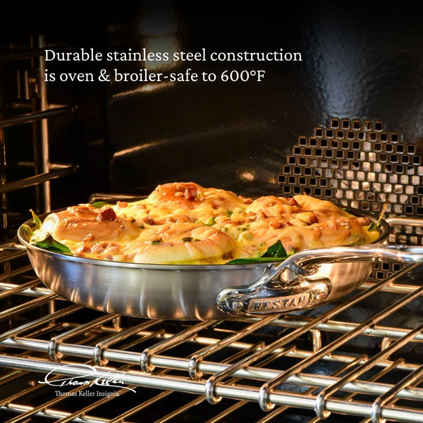 Hestan Thomas Keller Insignia™ 7-Piece Stainless Steel Cookware Set (31014) - iFoodservice Online
