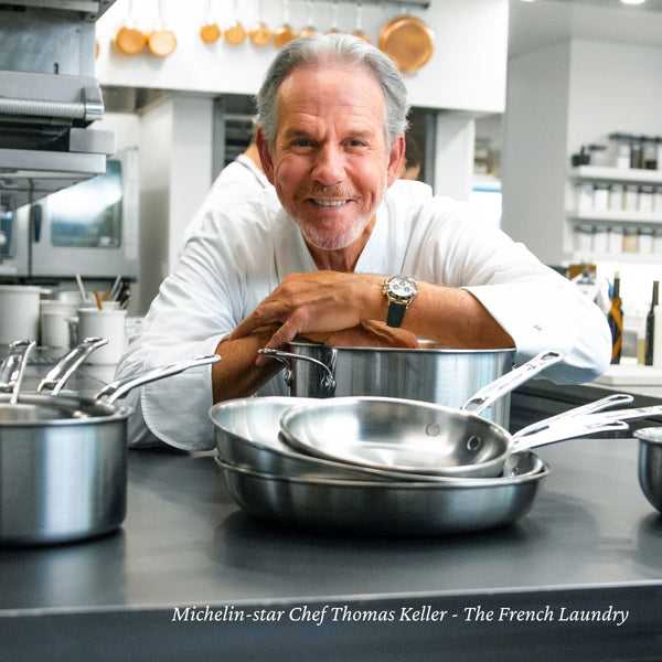 Hestan Thomas Keller Insignia™ 9-Quart Stainless Steel Rondeau (31023) - iFoodservice Online