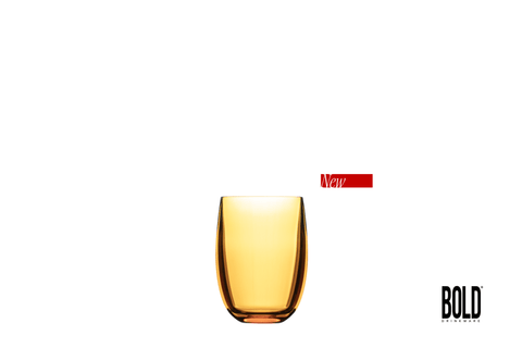 Hospitality Bold Oasis 13oz Amber Tumbler Pack of 12 (HUS089AM - 012) - iFoodservice Online